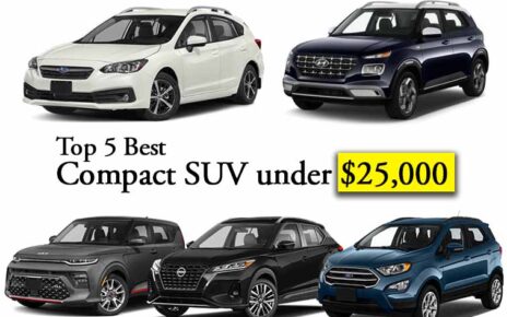 Top 5 Best Compact SUV under $25000