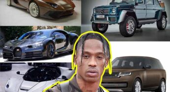 Travis Scott Car Collection worth $13 million | from $43K Toyota MR2 to $5.5 million Bugatti Chiron
