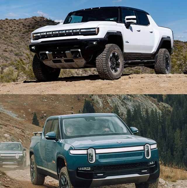 GMC Hummer EV vs Rivian R1T