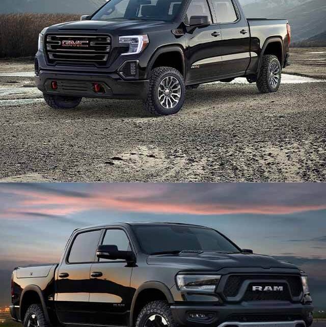 GMC Sierra 1500 vs RAM 1500 pickup truck comparison