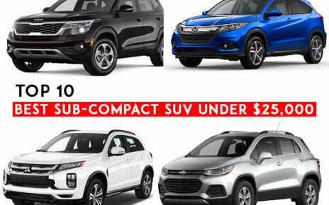 Top 10 best subcompact SUV under $25,000