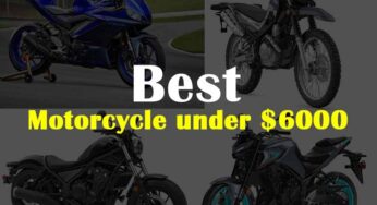 Top 10 best motorcycle under $6000 in US