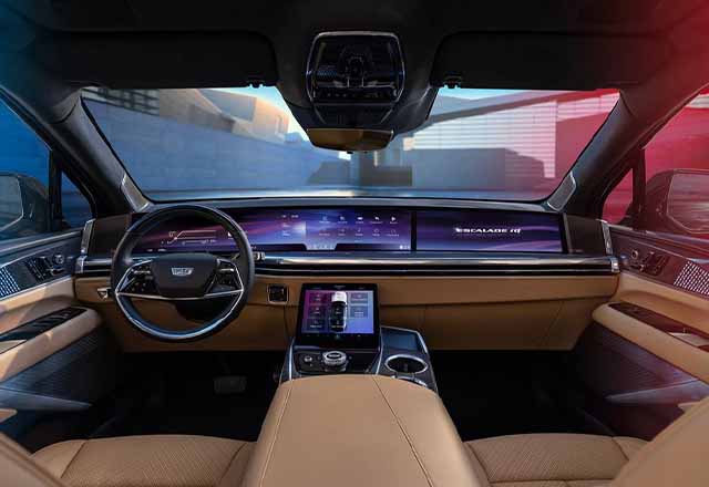 2025 Cadillac Escalade IQ interior