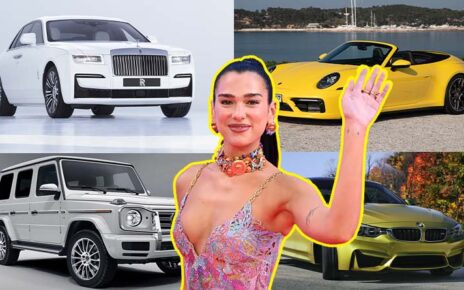 Dua Lipa Cars Collection worth $1.4 million